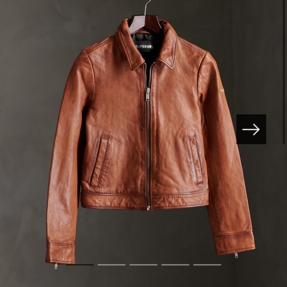 Genuine Leather Jacket - SuperDry - Picture 9 of 11